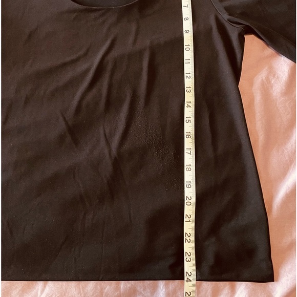 Square neckline T shirt Sz L - Picture 2 of 4